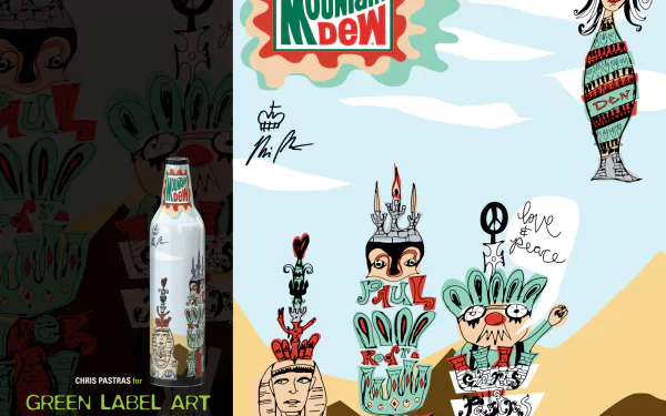 man made Mountain Dew HD Desktop Wallpaper | Background Image