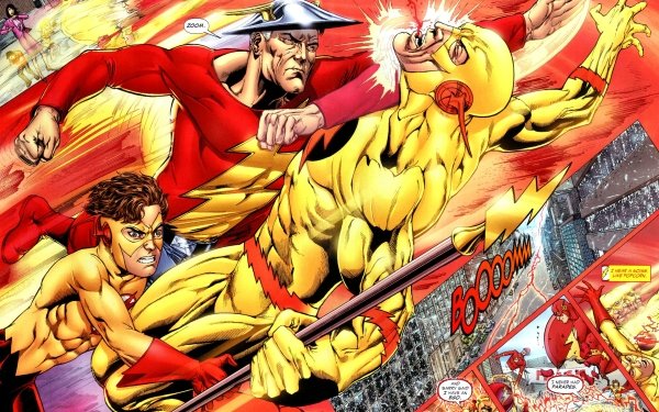 Comics Flash Reverse-Flash DC Comics Kid Flash Bart Allen HD Wallpaper | Background Image