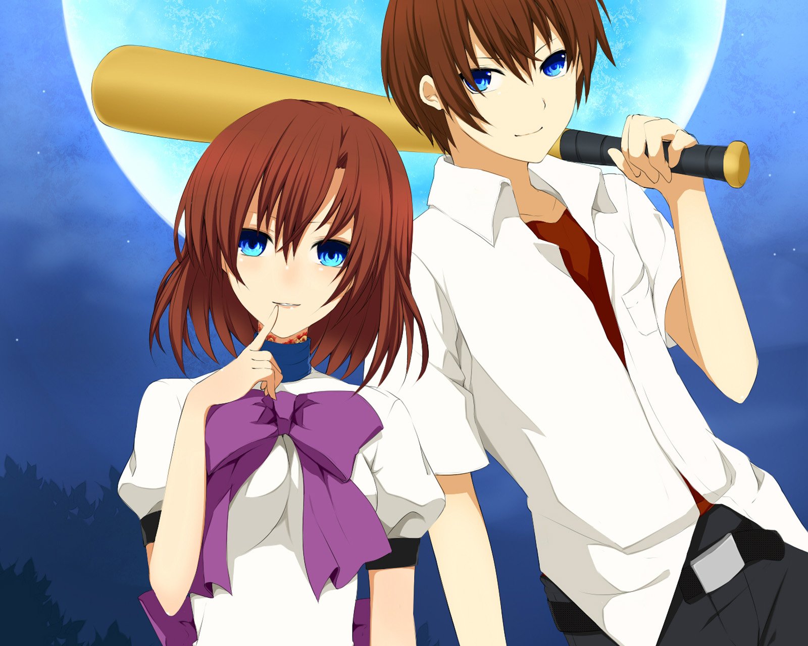 Download Maebara Keiichi Rena Ryūgū Anime Higurashi When They Cry Wallpaper