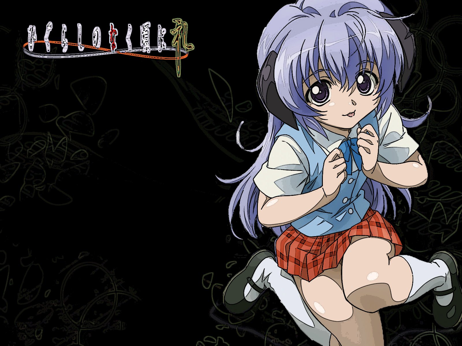 Download Furude Hanyū Anime Higurashi When They Cry Wallpaper