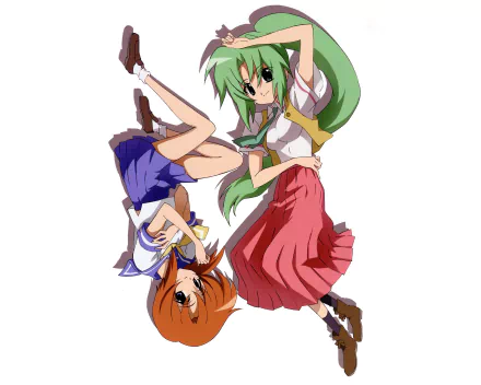Rena Ryūgū Sonozaki Mion Anime Higurashi When They Cry HD Desktop Wallpaper | Background Image