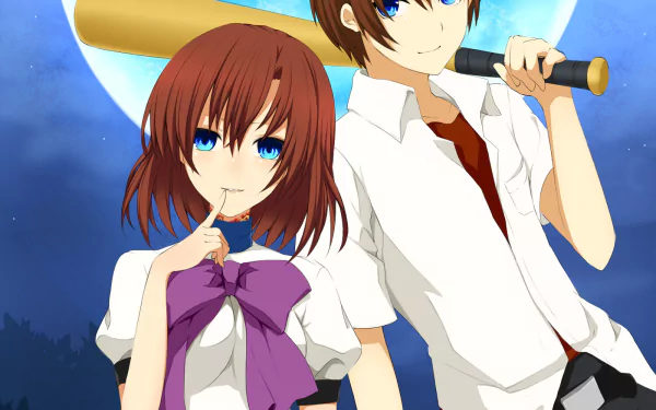 Maebara Keiichi Rena Ryūgū Anime Higurashi When They Cry HD Desktop Wallpaper | Background Image
