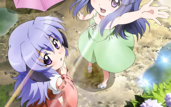 Furude Hanyū Furude Rika Anime Higurashi When They Cry HD Desktop Wallpaper | Background Image