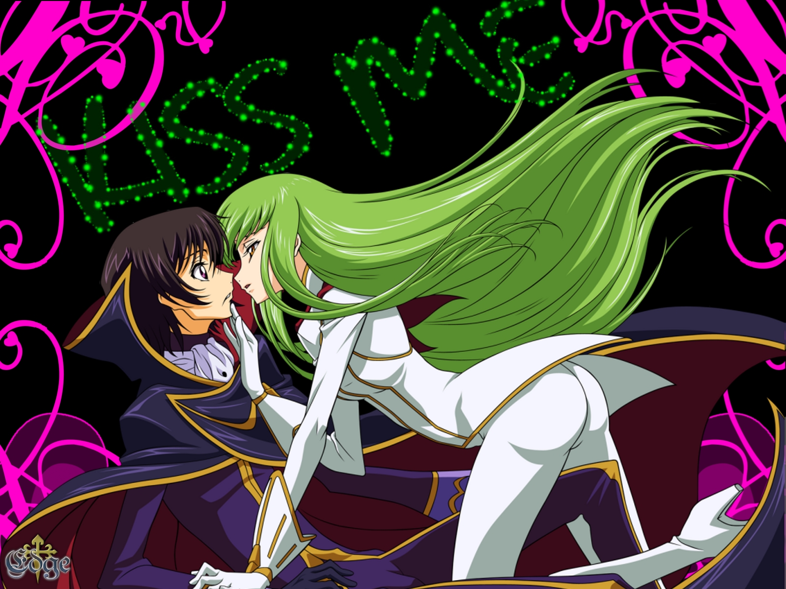 Download Lelouch Lamperouge C.C. (Code Geass) Anime Code Geass Wallpaper