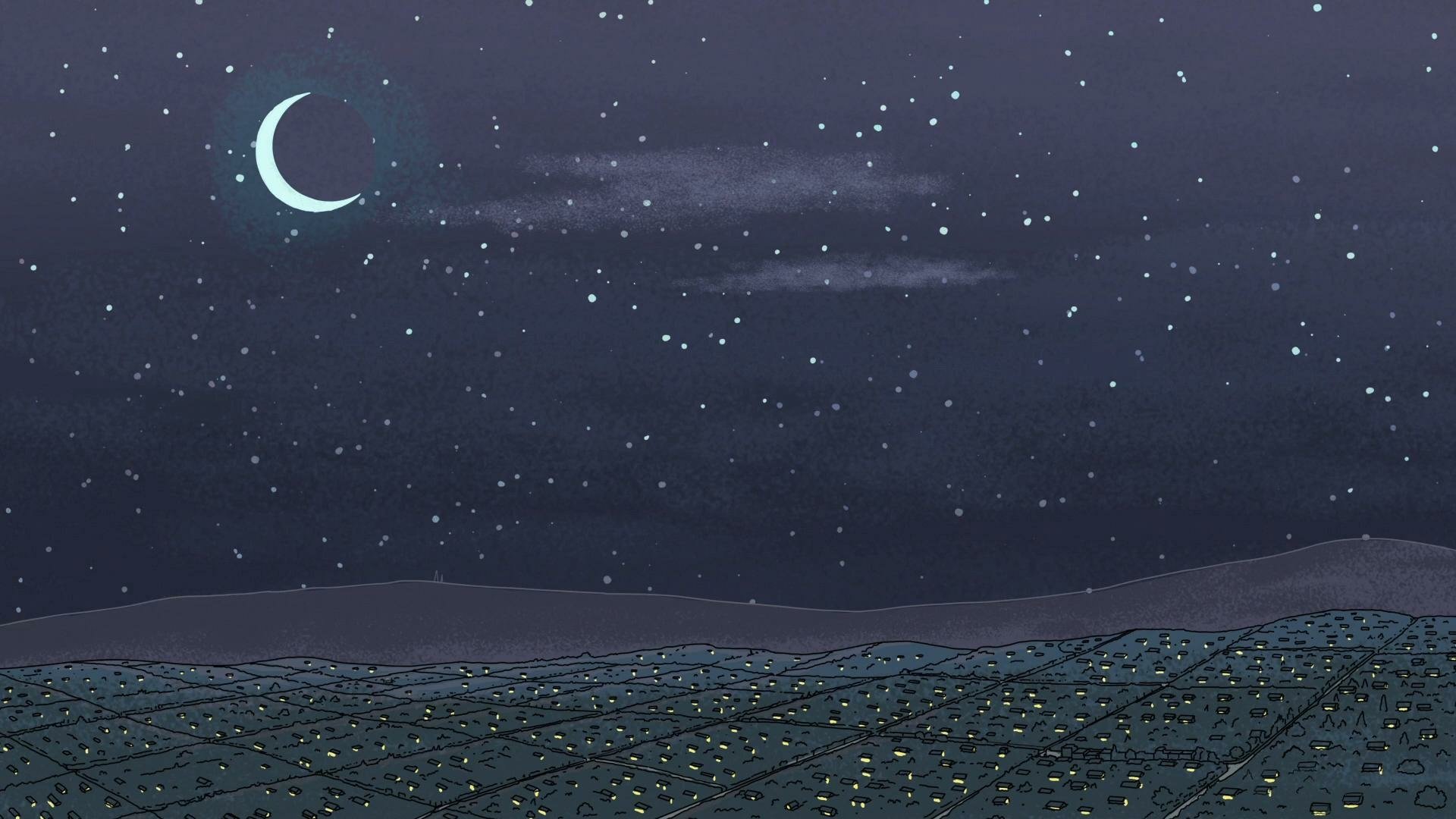 Download Night TV Show Rick And Morty HD Wallpaper