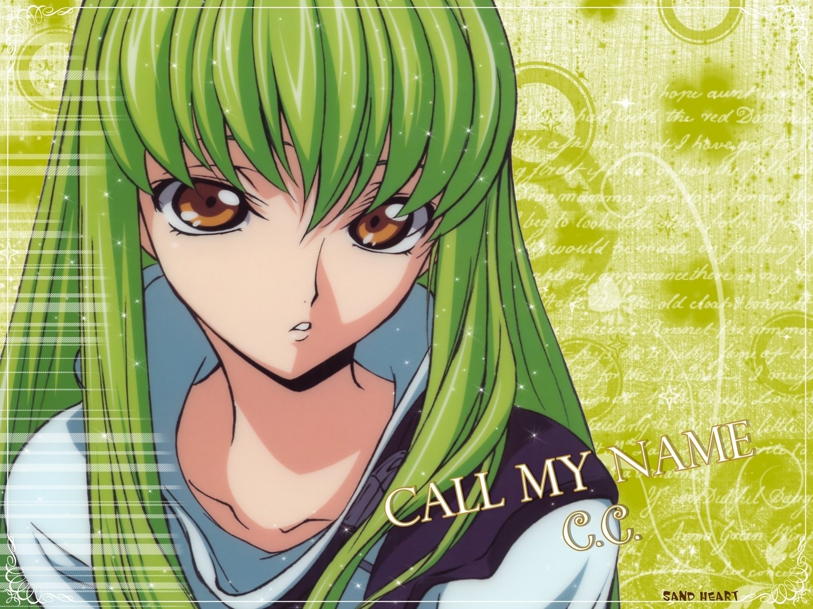 Download C.C. (Code Geass) Anime Code Geass Wallpaper