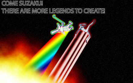 Excalibur (Soul Eater) Suzaku Kururugi Anime crossover HD Desktop Wallpaper | Background Image