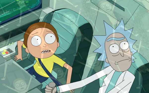 Space Cruiser (Rick and Morty) Morty Smith Rick Sanchez TV Show Rick and Morty HD Desktop Wallpaper | Background Image