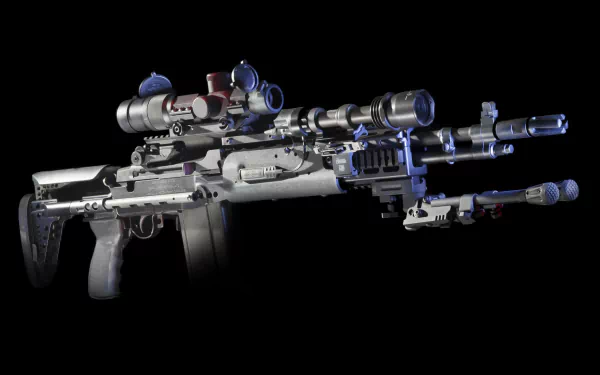 man made rifle HD Desktop Wallpaper | Background Image