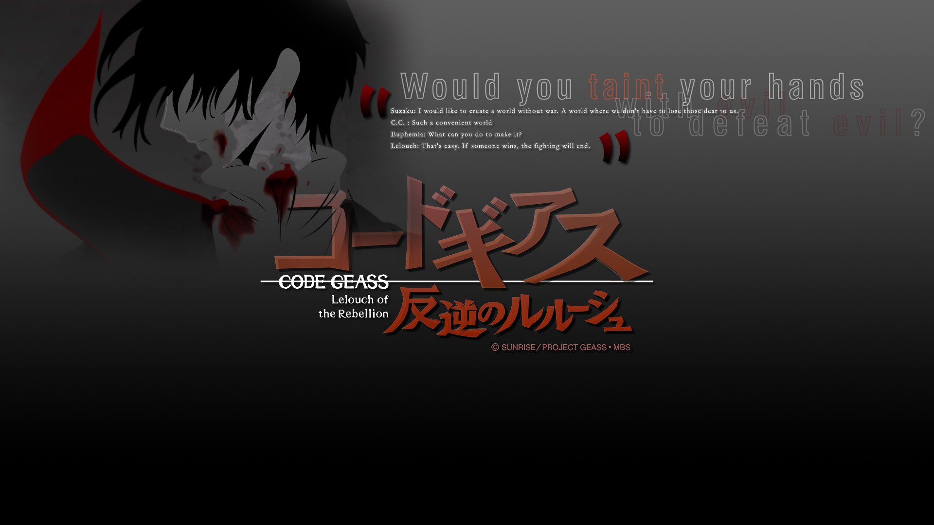 Download Lelouch Lamperouge Anime Code Geass HD Wallpaper
