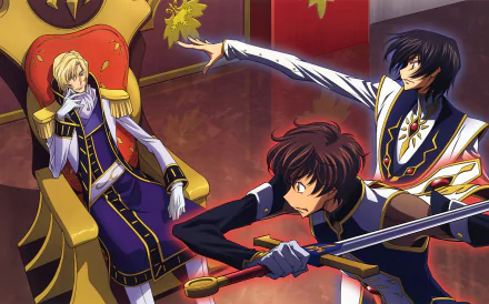 Schneizel El Britannia Lelouch Lamperouge Suzaku Kururugi Anime Code Geass HD Desktop Wallpaper | Background Image
