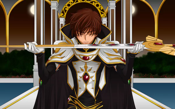 Suzaku Kururugi Anime Code Geass HD Desktop Wallpaper | Background Image