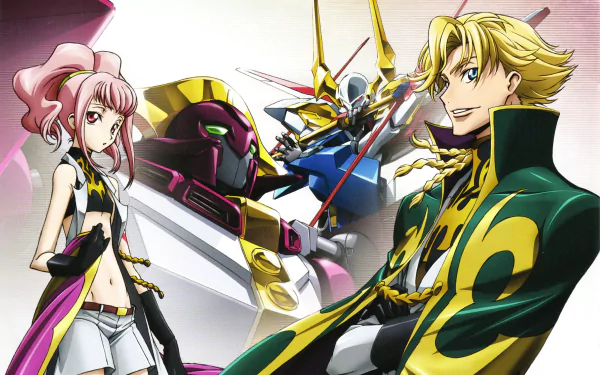 Gino Weinberg Anya Alstreim Anime Code Geass HD Desktop Wallpaper | Background Image