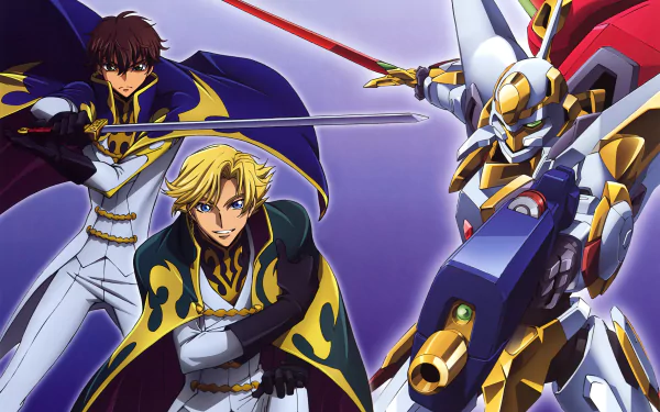 Gino Weinberg Lelouch Lamperouge Anime Code Geass HD Desktop Wallpaper | Background Image