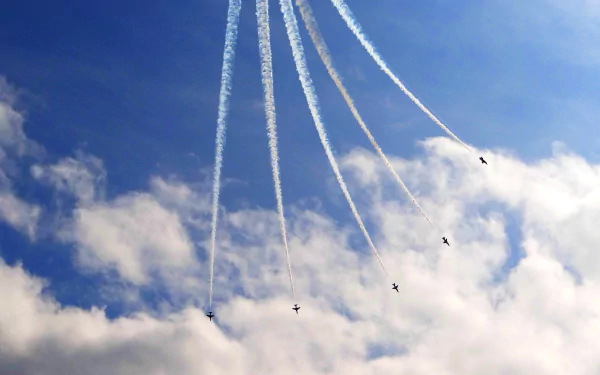 military air show HD Desktop Wallpaper | Background Image