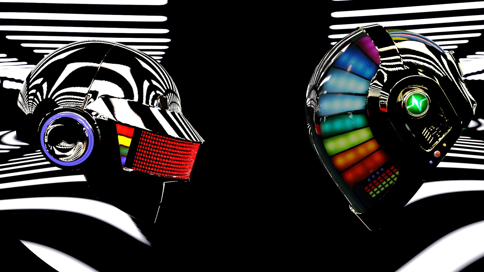 Download Music Daft Punk HD Wallpaper