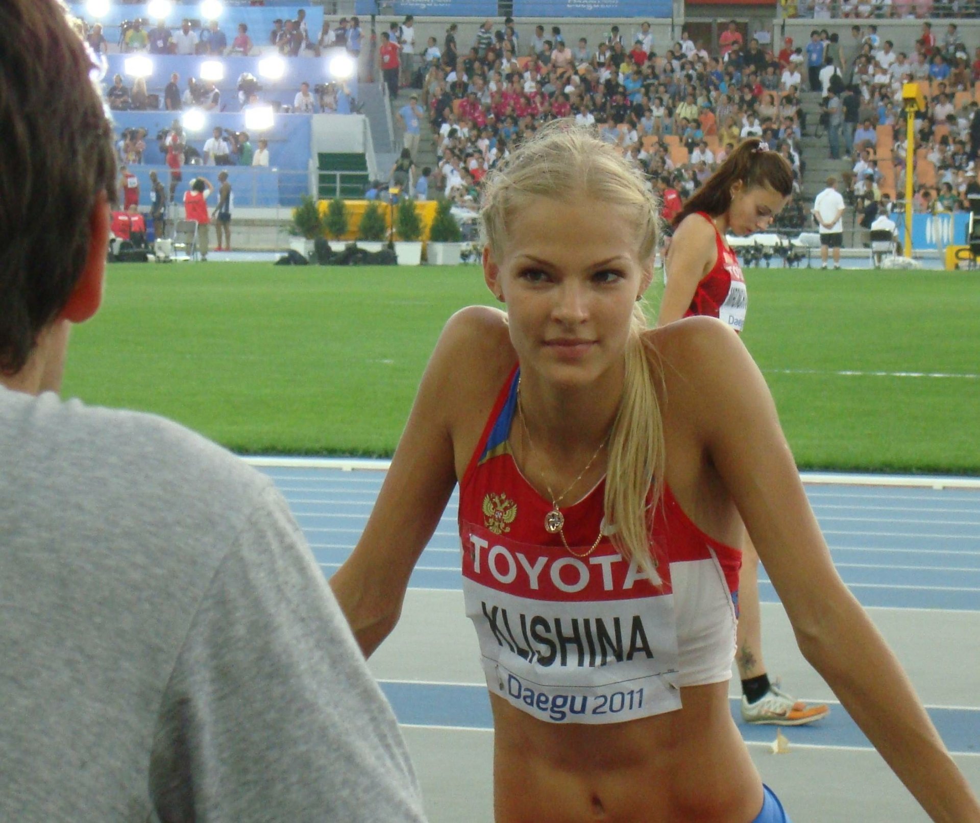 Download Darya Klishina Sports HD Wallpaper