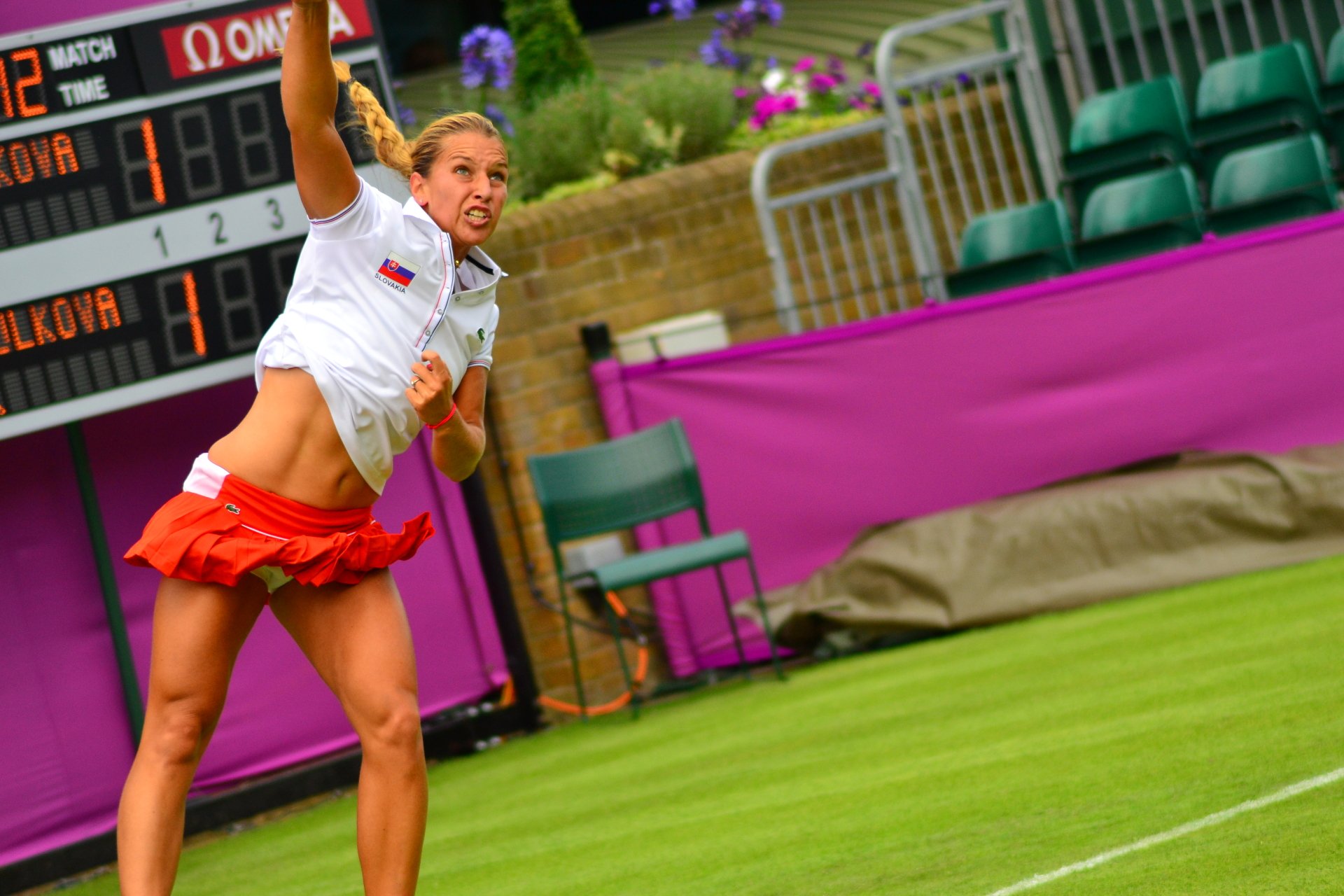 Download Dominika Cibulková Sports 4k Ultra HD Wallpaper