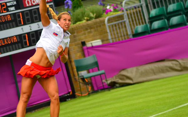 Dominika Cibulková Sports HD Desktop Wallpaper | Background Image