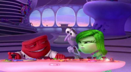 Disgust (Inside Out) Fear (Inside Out) Anger (Inside Out) movie Inside Out HD Desktop Wallpaper | Background Image