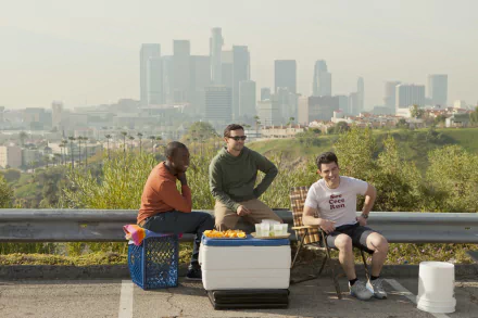 Winston Bishop Lamorne Morris Schmidt (New Girl) Max Greenfield Nick Miller Jake Johnson TV Show New Girl HD Desktop Wallpaper | Background Image