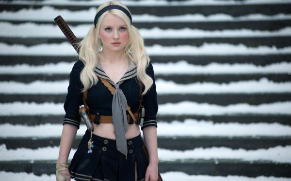 Movie Sucker Punch Emily Browning Babydoll HD Wallpaper | Background Image