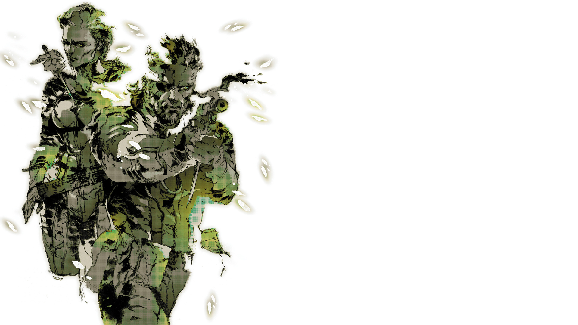 Metal Gear Solid Snake Eater Dictionary Art Print Poster – Official Game Art