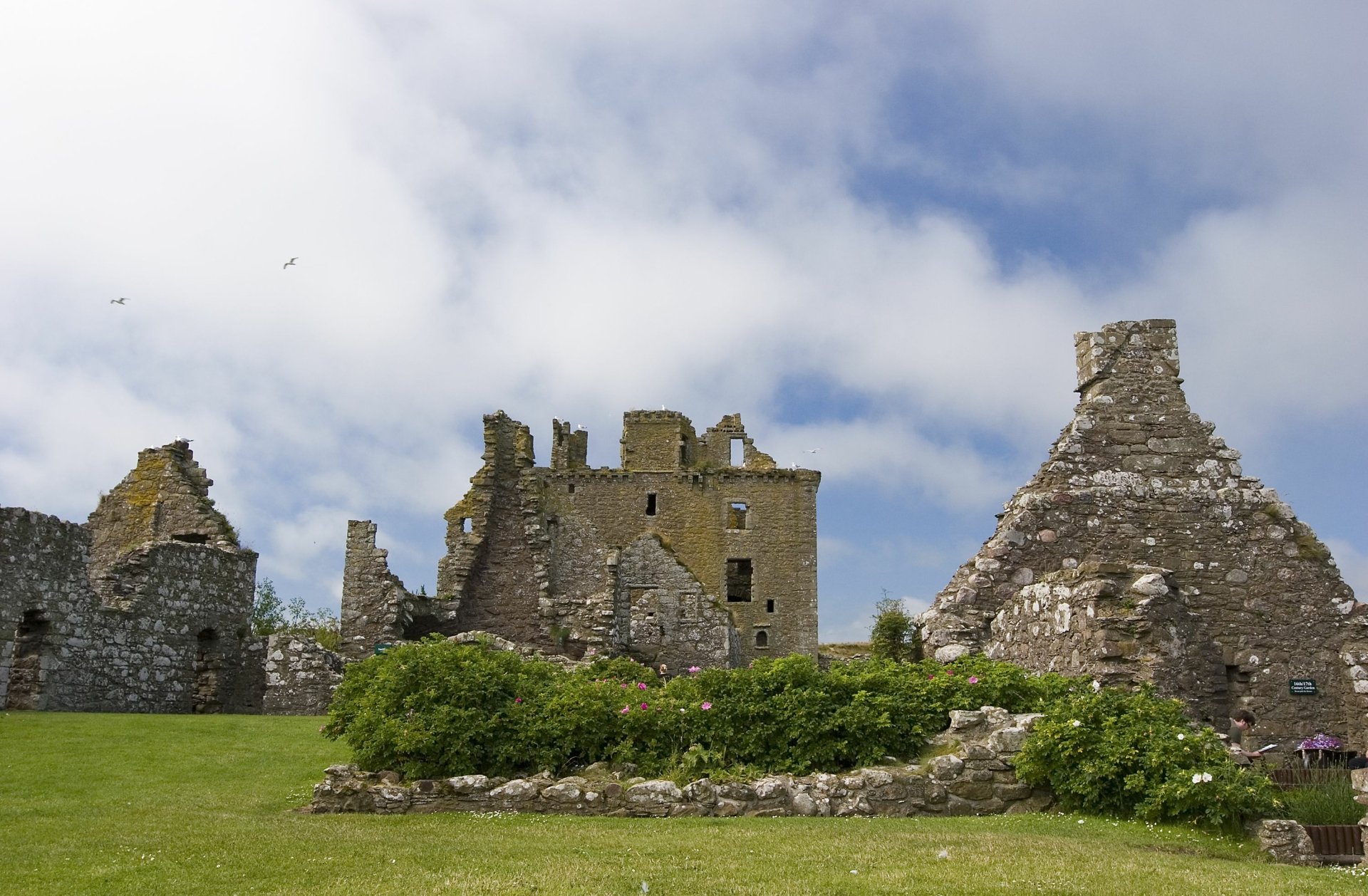 Download Man Made Dunnottar Castle HD Wallpaper