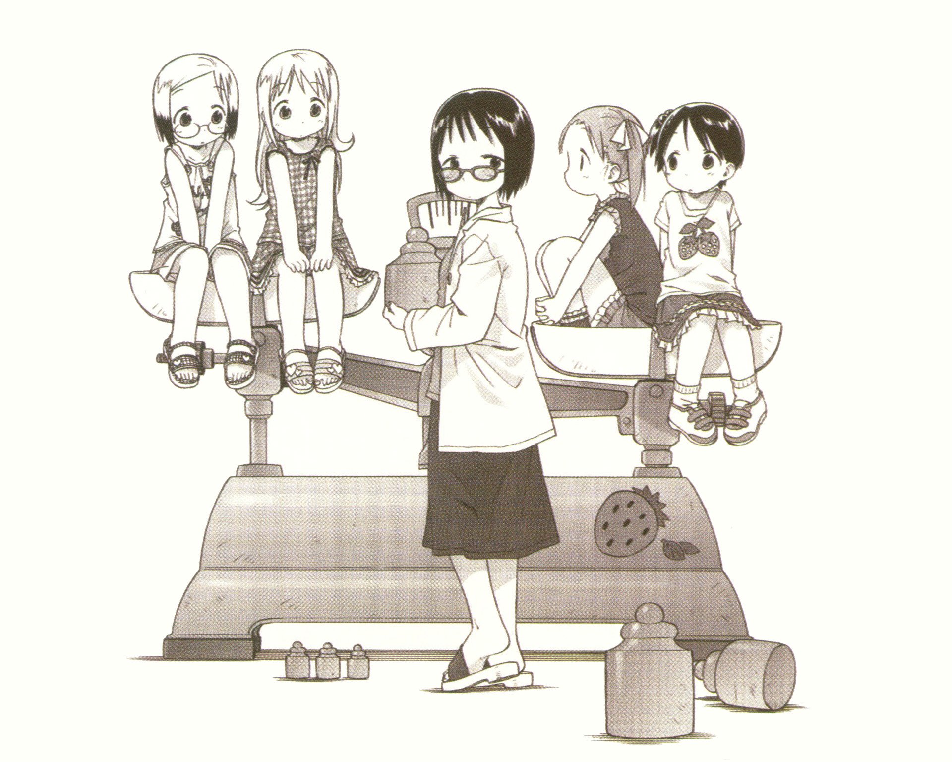 Download Anime Strawberry Marshmallow HD Wallpaper