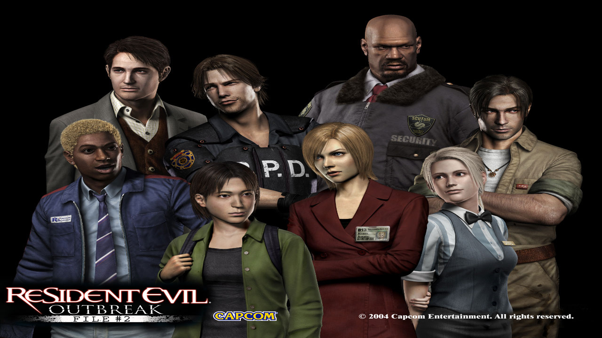 Video Game Resident Evil Outbreak: File #2 HD Wallpaper | Background Image