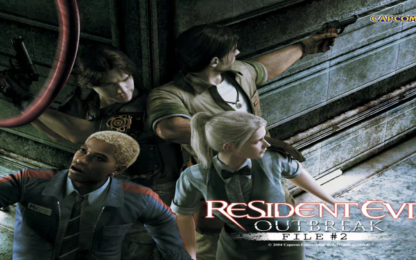video game Resident Evil Outbreak: File #2 HD Desktop Wallpaper | Background Image