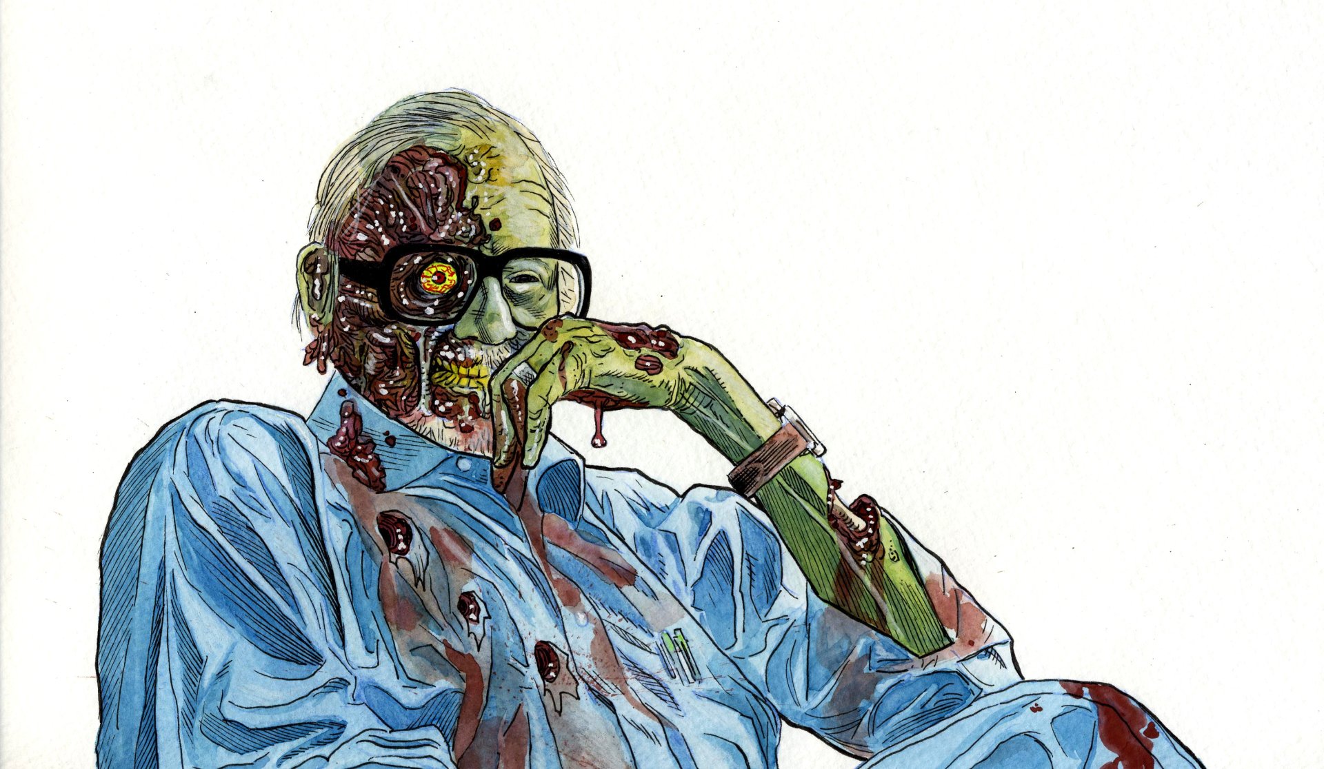 Download Dark Zombie HD Wallpaper