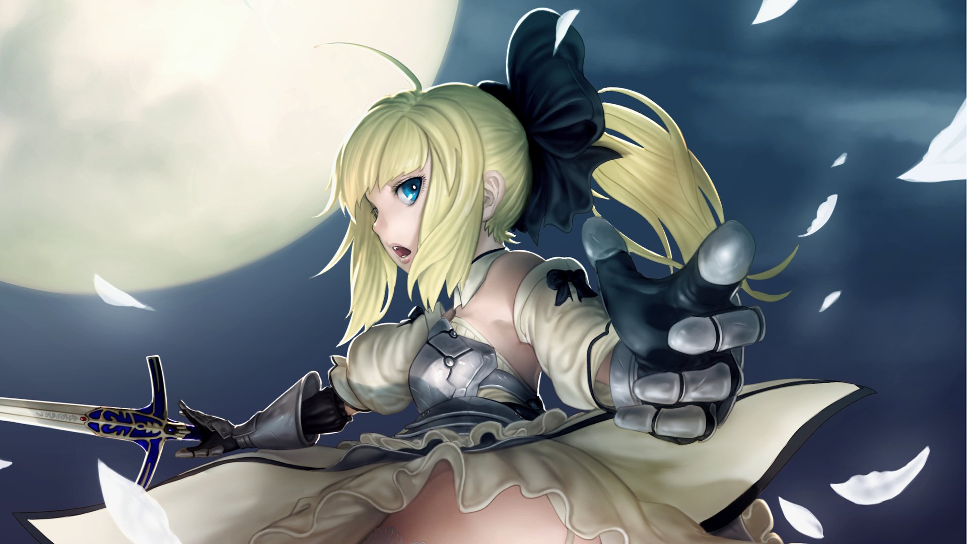 Download Saber Lily Anime Fate/Stay Night HD Wallpaper by Juno Hur