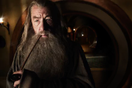 Ian McKellen Gandalf movie The Hobbit: An Unexpected Journey HD Desktop Wallpaper | Background Image