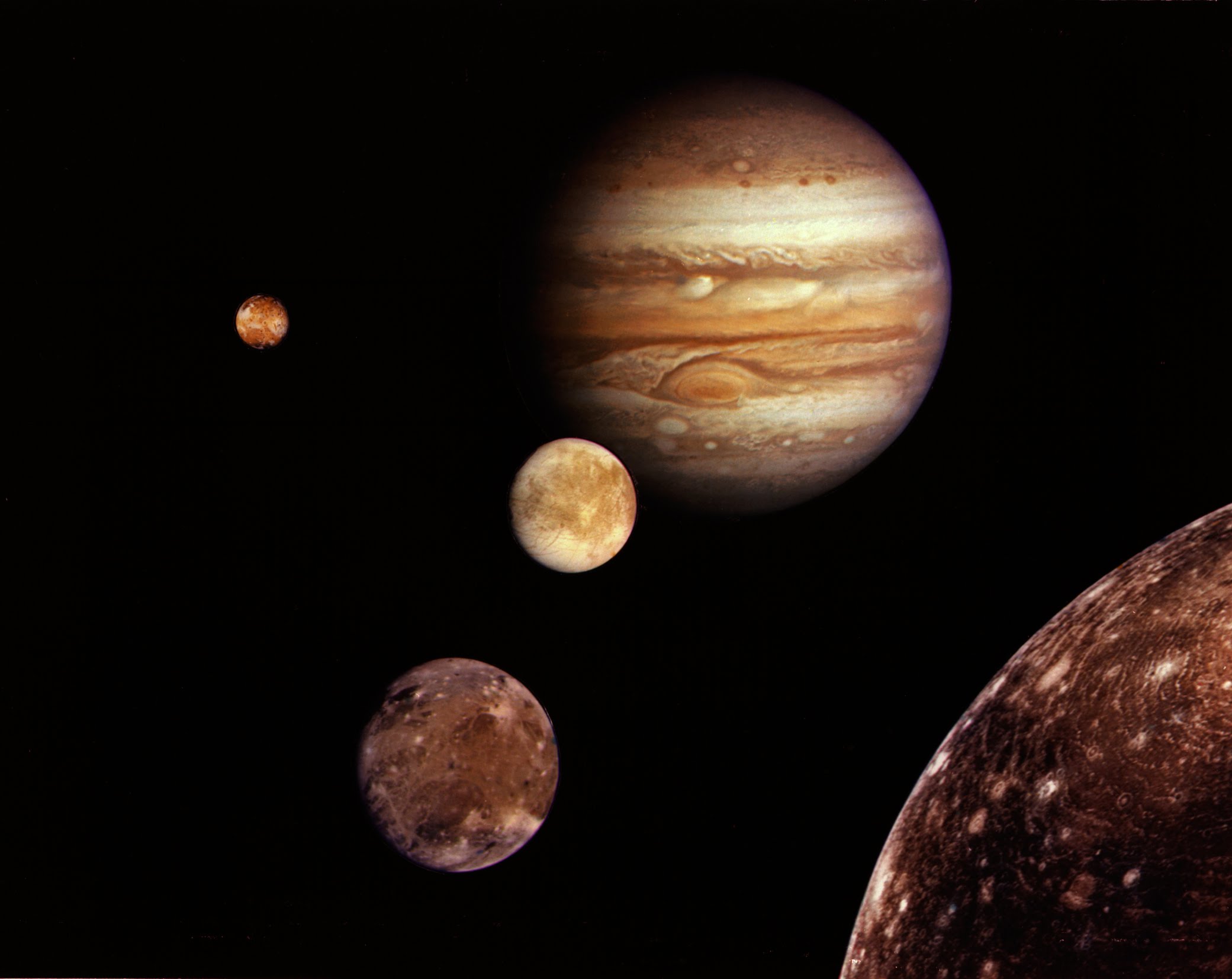 Stunning HD Wallpaper Of Jupiter And Its Moons NASA s Space Exploration