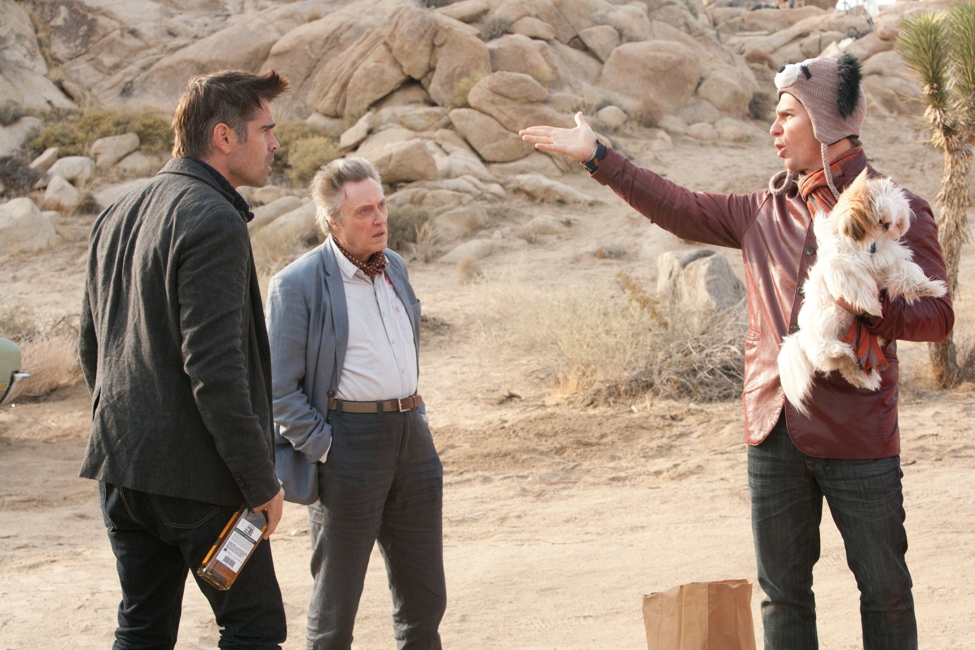 Download Hans (Seven Psychopaths) Christopher Walken Marty (Seven Psychopaths) Colin Farrell Billy (Seven Psychopaths) Sam Rockwell Movie Seven Psychopaths 4k Ultra HD Wallpaper