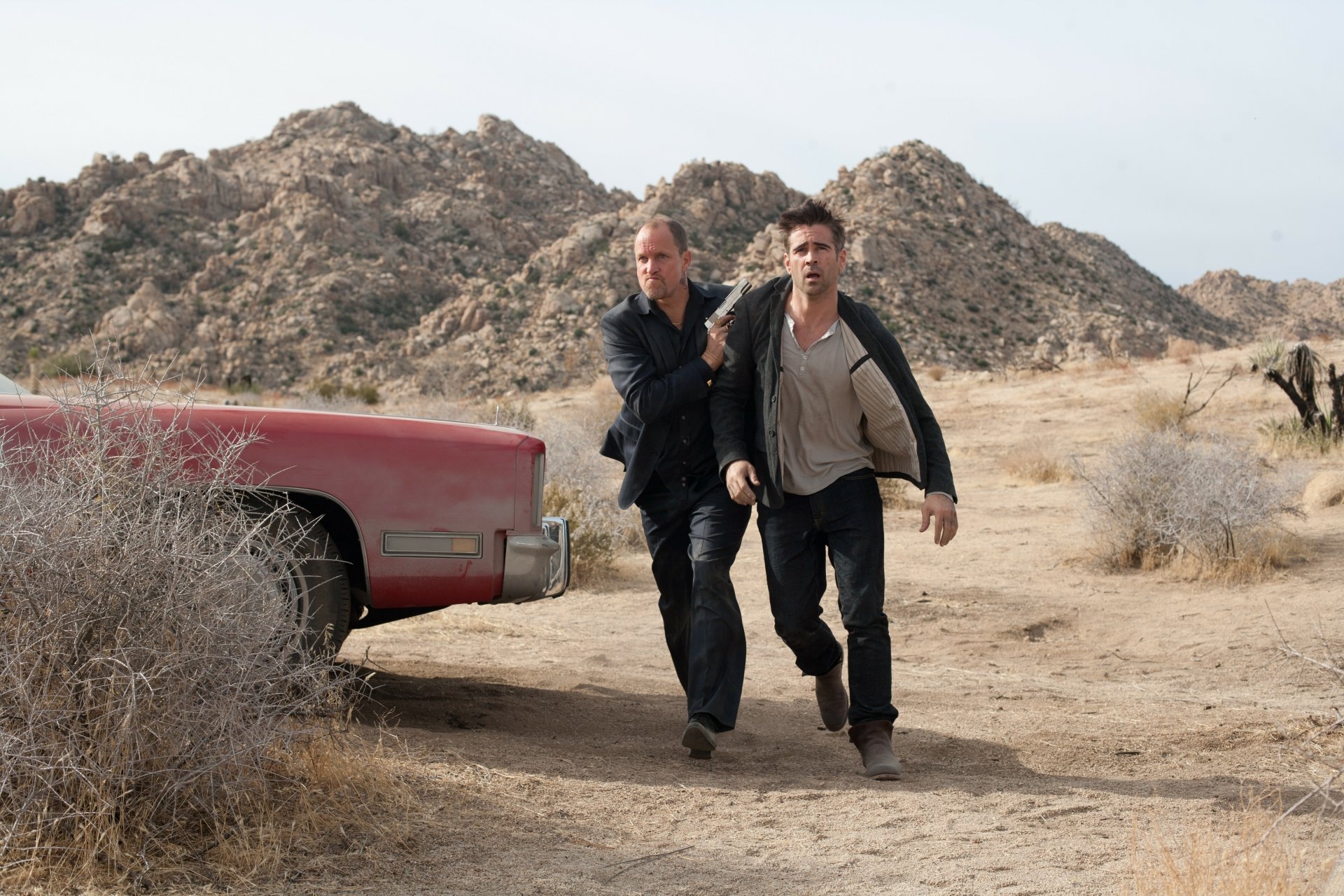 Download Charlie (Seven Psychopaths) Woody Harrelson Marty (Seven Psychopaths) Colin Farrell Movie Seven Psychopaths 4k Ultra HD Wallpaper
