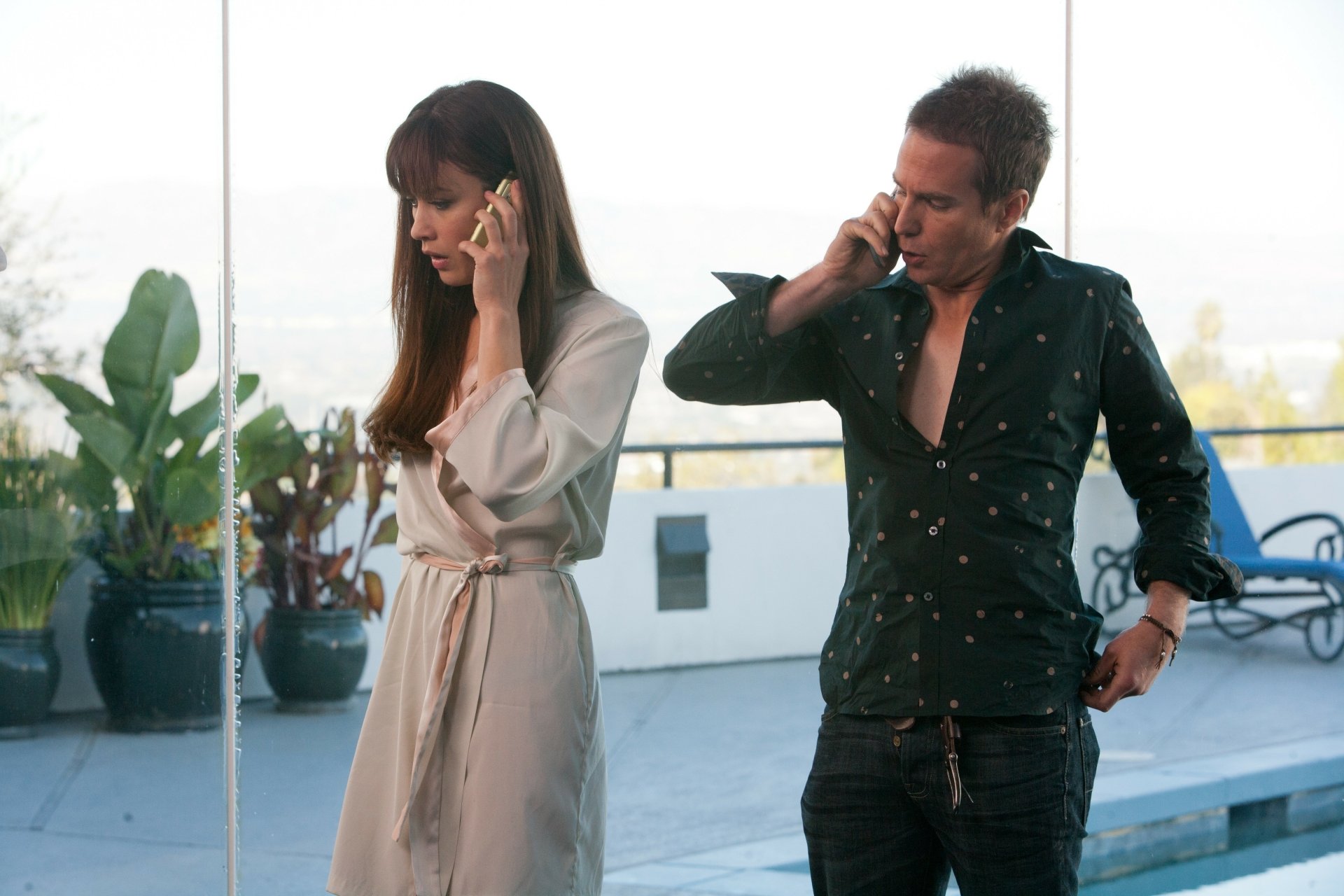 Download Angela (Seven Psychopaths) Olga Kurylenko Billy (Seven Psychopaths) Sam Rockwell Movie Seven Psychopaths 4k Ultra HD Wallpaper