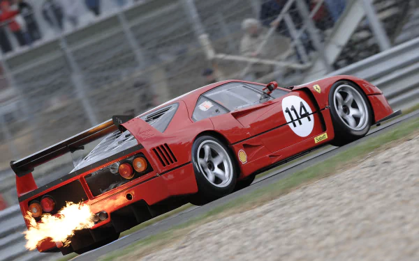vehicle Ferrari F40 HD Desktop Wallpaper | Background Image