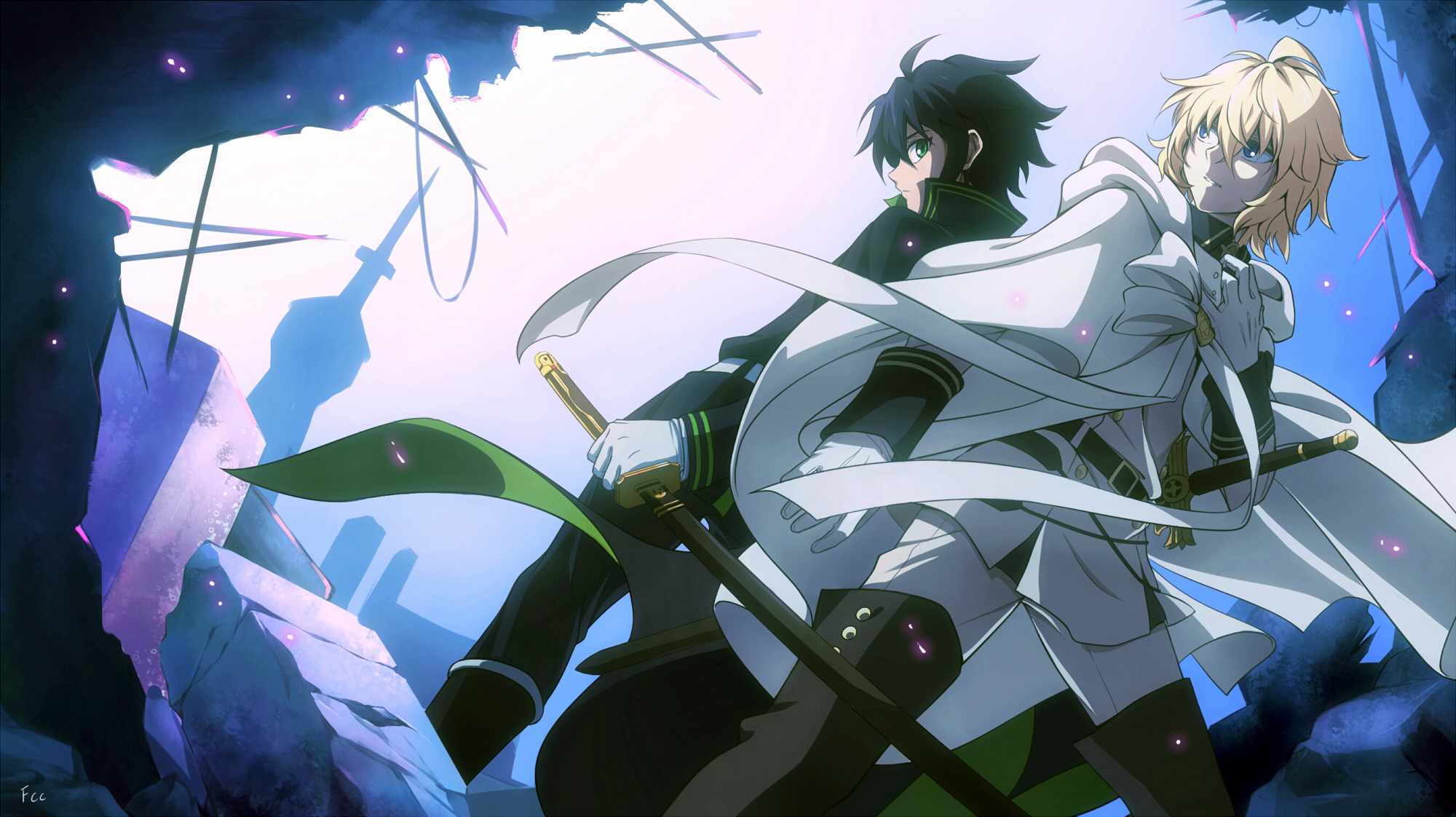 Resultado de imagem para owari no seraph wallpaper