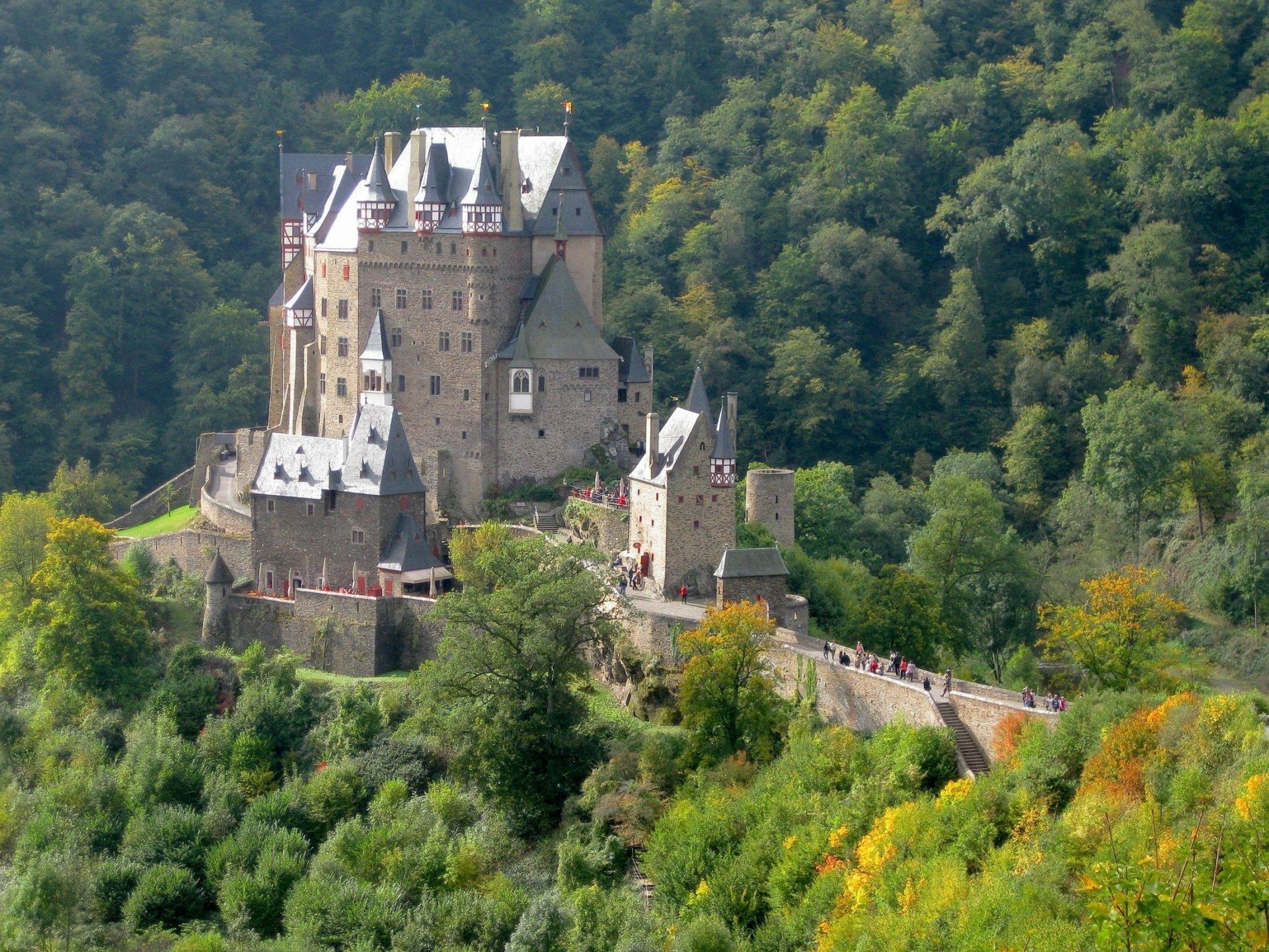 Download Man Made Eltz Castle HD Wallpaper