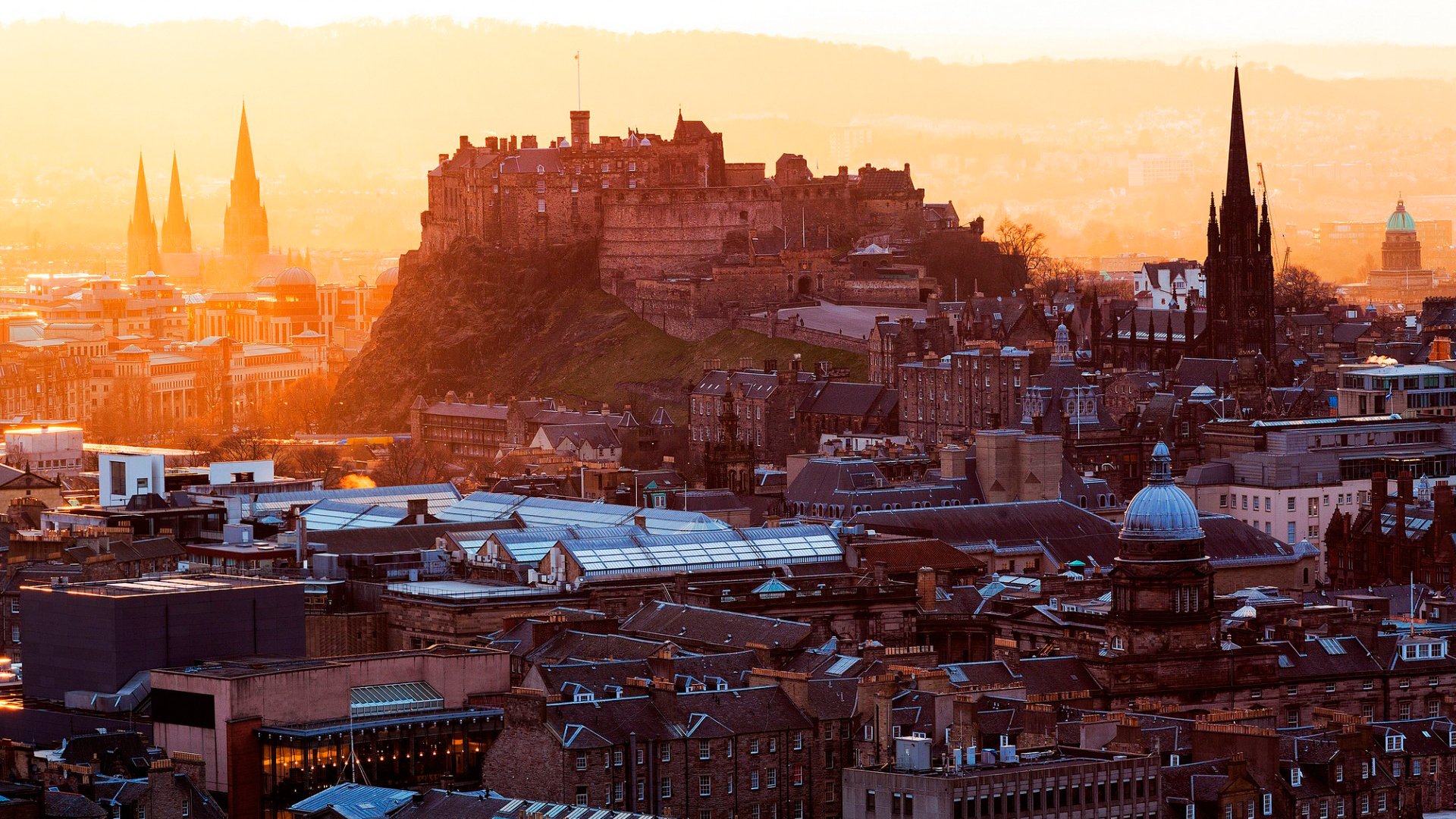 Download Man Made Edinburgh HD Wallpaper