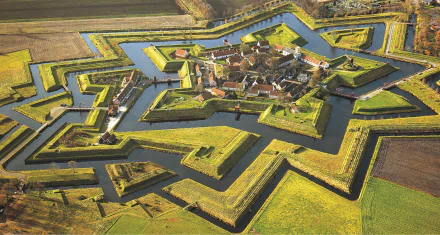  Fort Bourtange, Netherlands