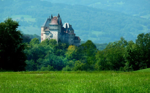 man made Château de Menthon HD Desktop Wallpaper | Background Image