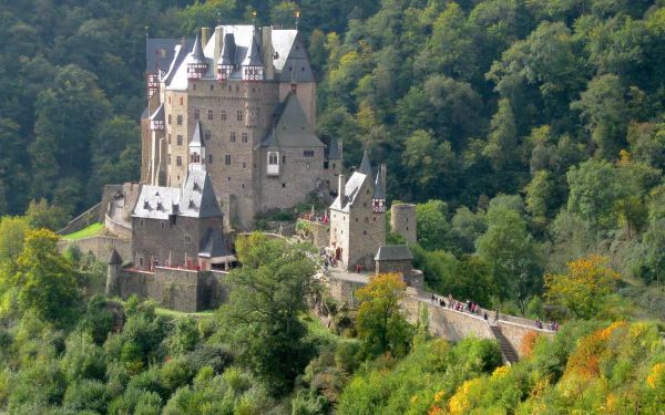 man made Eltz Castle HD Desktop Wallpaper | Background Image