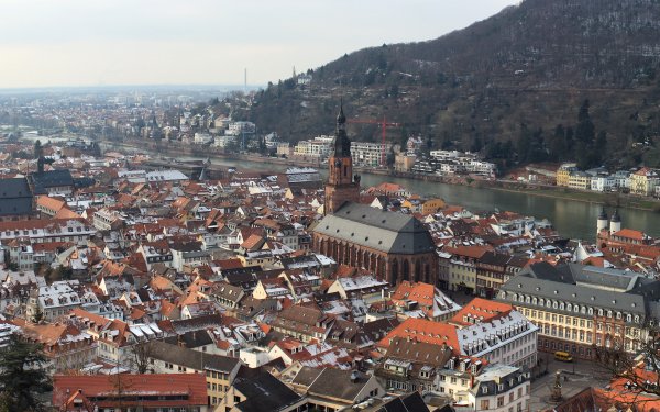 Man Made Heidelberg Towns Germany HD Wallpaper | Background Image
