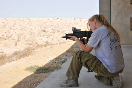 woman Girls & Guns HD Desktop Wallpaper | Background Image
