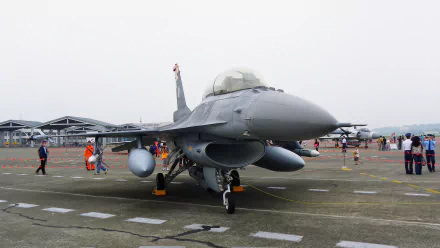 military General Dynamics F-16 Fighting Falcon HD Desktop Wallpaper | Background Image