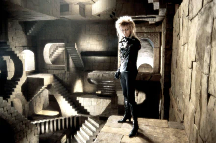 David Bowie movie labyrinth HD Desktop Wallpaper | Background Image
