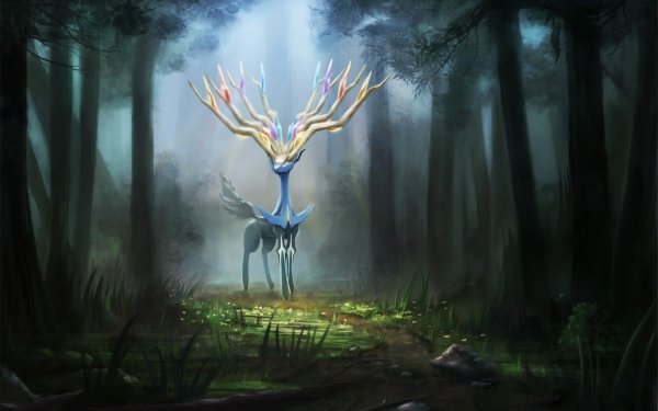 Anime Pokémon Xerneas HD Wallpaper | Background Image